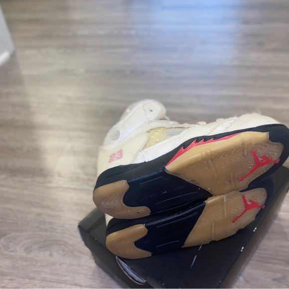 Jordan5 Toddler Off-white - Picture 6 of 6